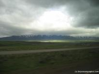 Nice view of mountains as seen from tour bus leaving Utah.jpg