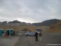 Tour bus in Bingham Canyon Mine in Salt Lake City.jpg