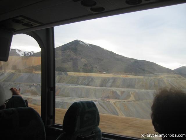 Arriving at the Bingham Canyon Mine, Salt Lake City, Utah.jpg
