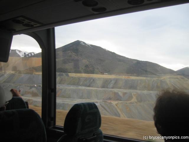 Arriving at the Bingham Canyon Mine, Salt Lake City, Utah.jpg