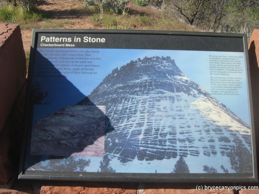 Checkerboard Mesa sign in Zion National Park.jpg
