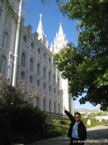 David points at a cathedral in Salt Lake City.jpg
