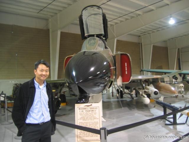 David stands in front of the F-4C at the Hill Aerospace Museum.jpg
