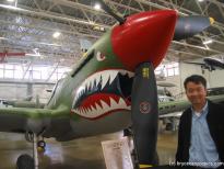 David and the P-40N at the Hill Aerospace Museum.jpg
